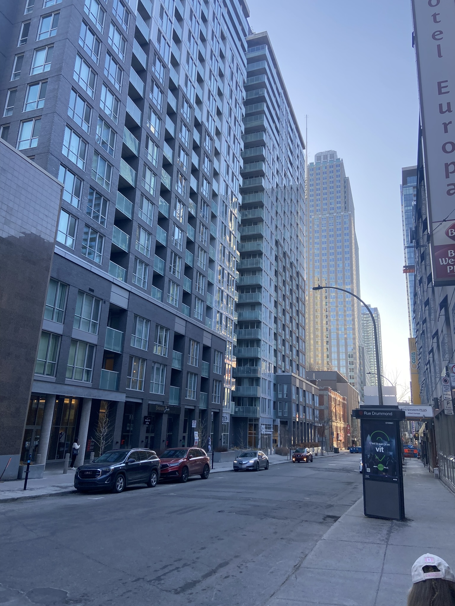 Montréal, entre béton et ciel